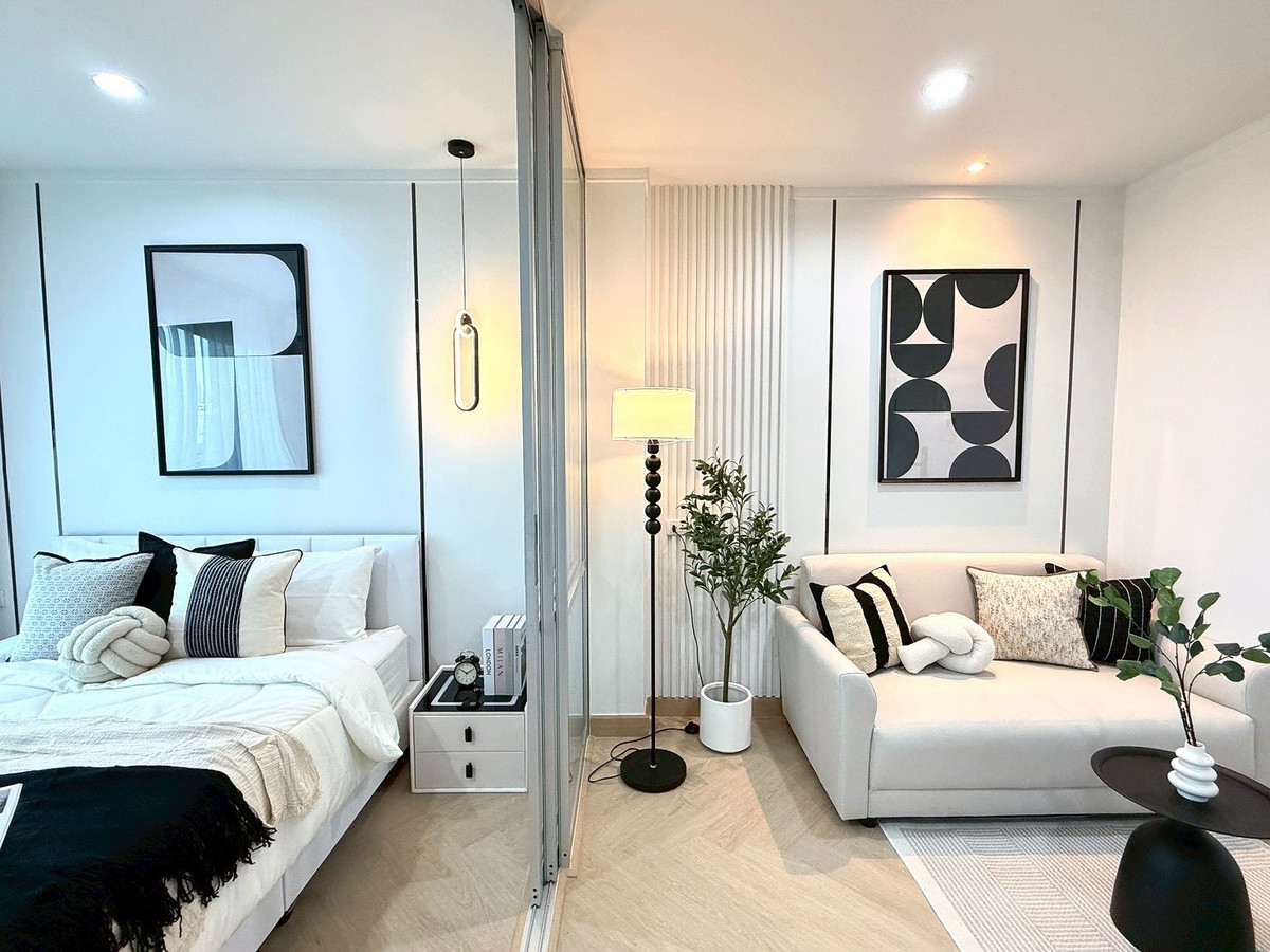 For SaleCondoRama9, Petchburi, RCA : K-6793 BEST DEAL🔥🔥 Urgent sale! Newly decorated room, ready to move in, move your bags in immediately, LPN Park Rama 9, Ratchada.