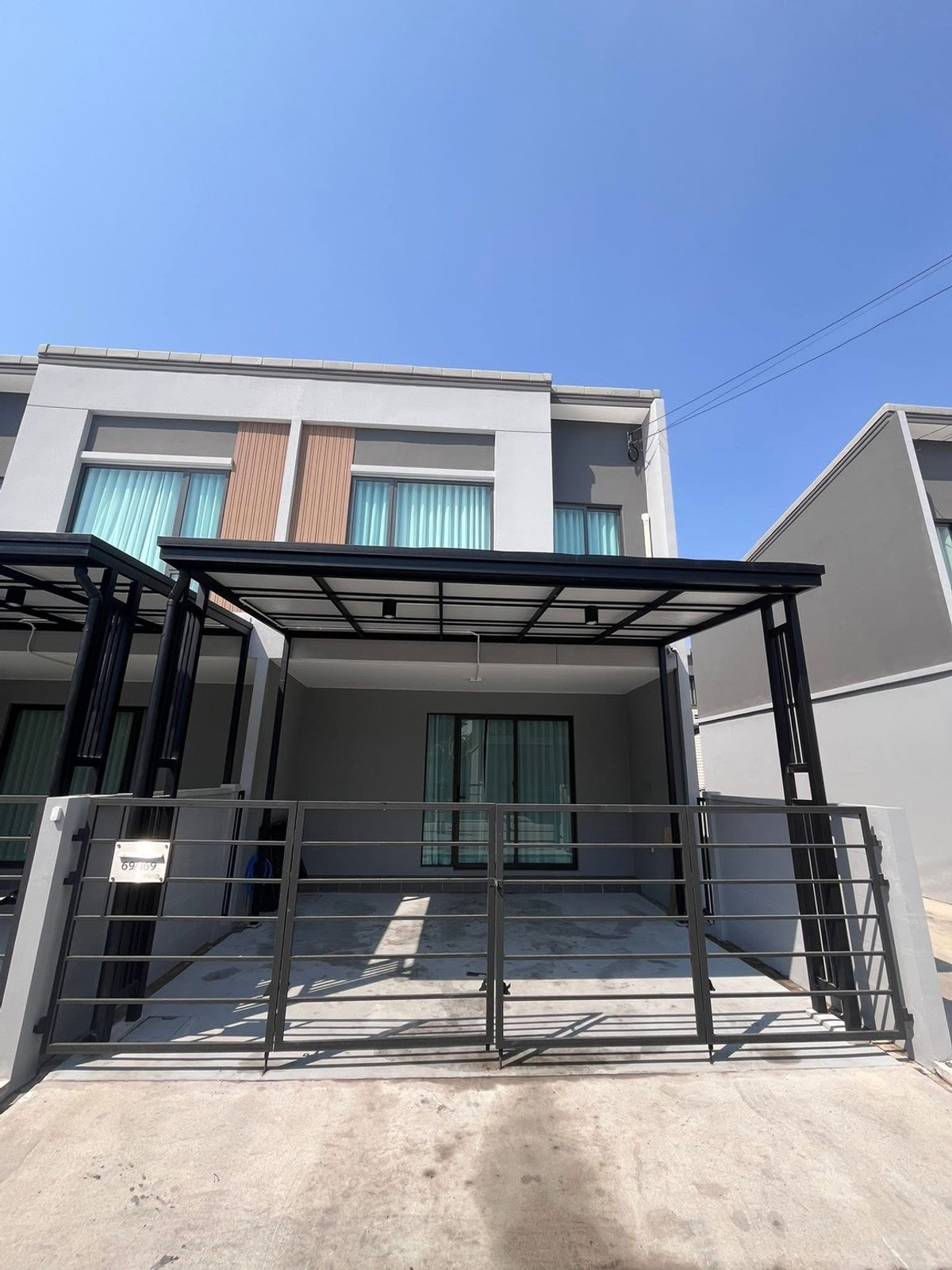 For RentTownhomeSamut Prakan,Samrong : ME2500846 Townhome for rent, beautiful, ready to move in, Pleno Sukhumvit-Bangna, near Mega Bangna.