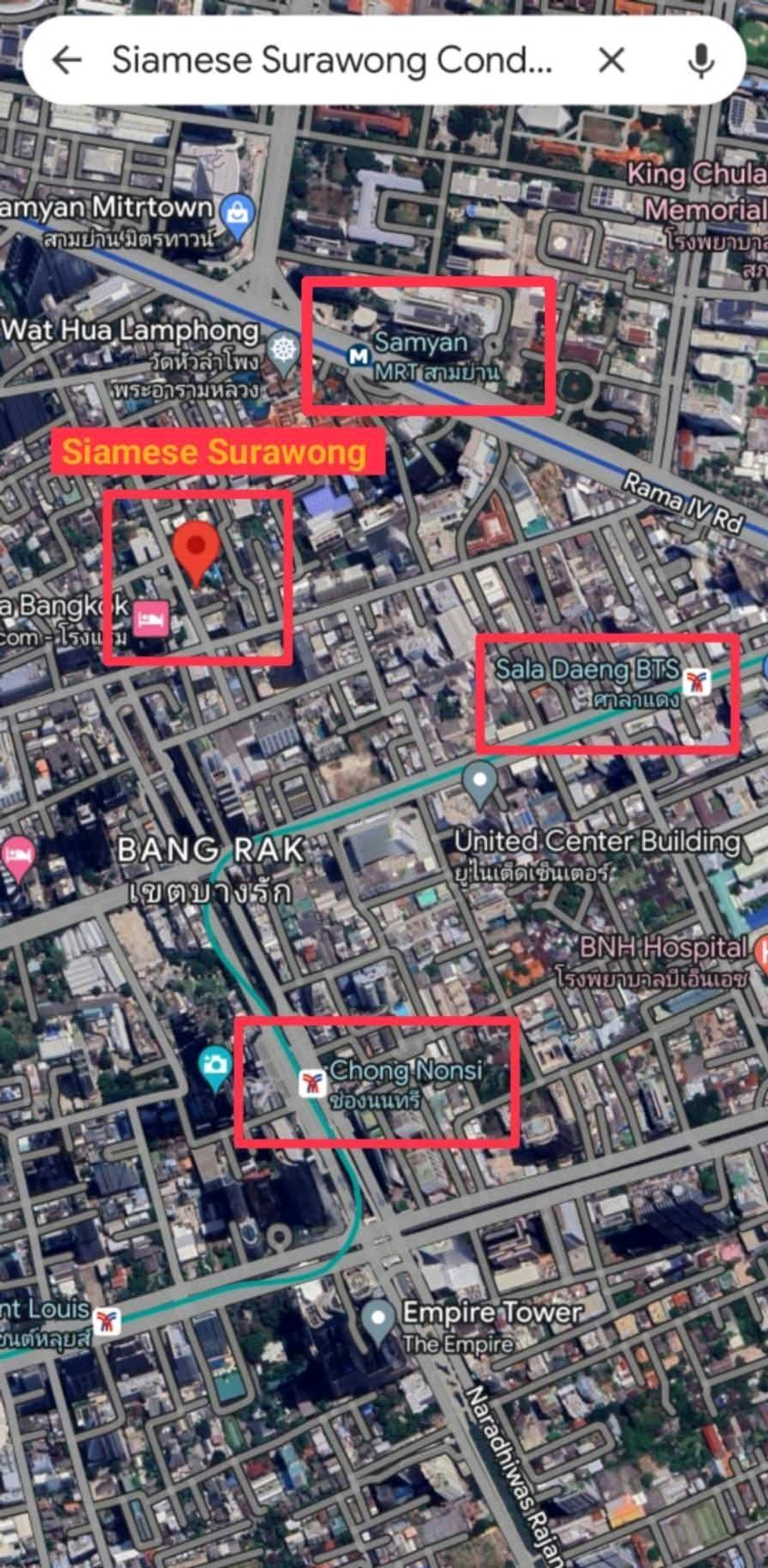 For RentCondoSilom, Saladaeng, Bangrak : 🚩For Rent: Siamese Surawong / 2 Bed, 2 Beth / 78 Sqm. / 11 fl.