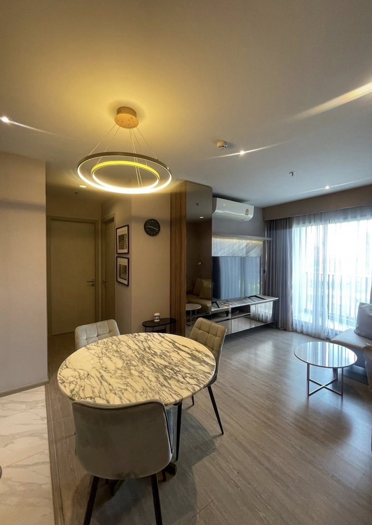 For SaleCondoSukhumvit, Asoke, Thonglor : ✨ GT16081 | Ready for urgent sale, special price, great value at Rhythm Ekkamai, very beautiful room, fully furnished, hard to find price, beautiful number, no extra added!!