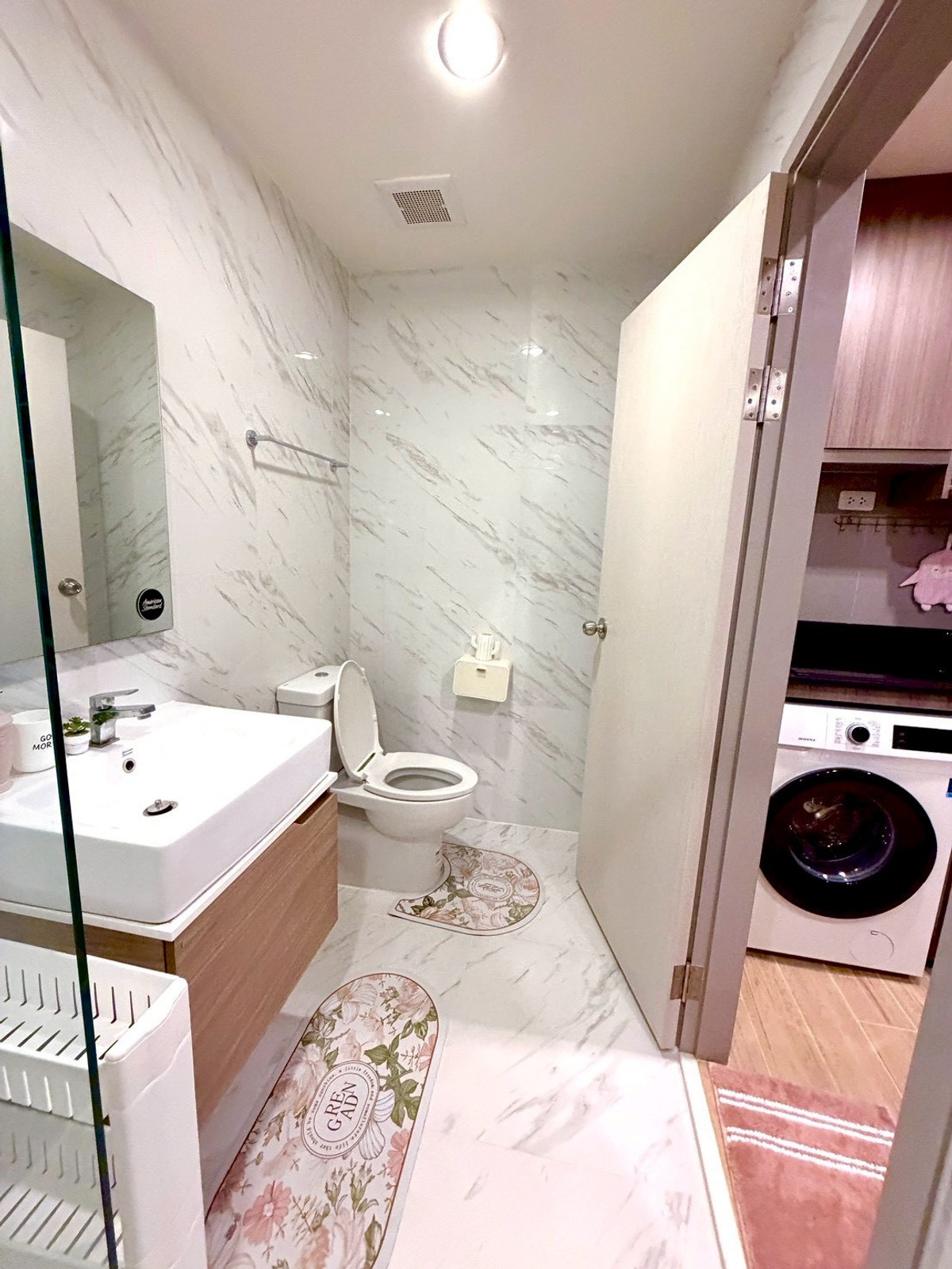 For RentCondoBangna, Bearing, Lasalle : For rent 1 bedroom, 1 bathroom, Adeo Mobi Sukhumvit Eastpoint.