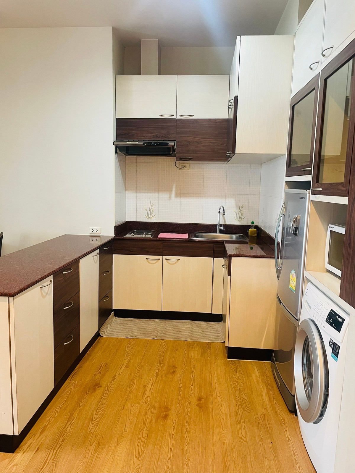 For RentCondoSukhumvit, Asoke, Thonglor : Condo for rent, City Smart Sukhumvit 18, near BTS Asoke, MRT Sukhumvit, beautiful room, good price, fully furnished. Ready to move in