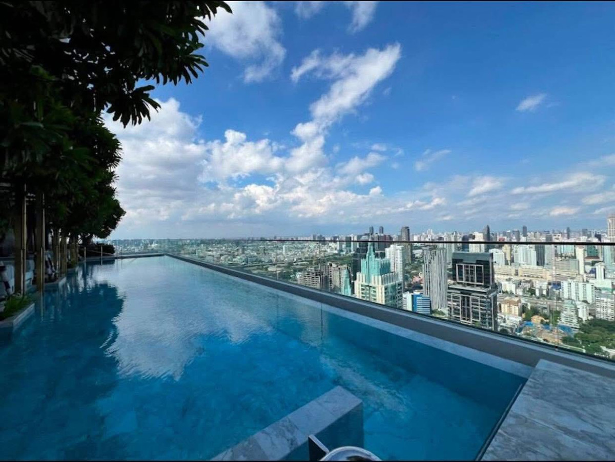 For RentCondoWitthayu, Chidlom, Langsuan, Ploenchit : 🌇🎊 luxury Condo 28 Chidlom for rent luxury in the heart of the city 1 bedroom - BTS Chidlom