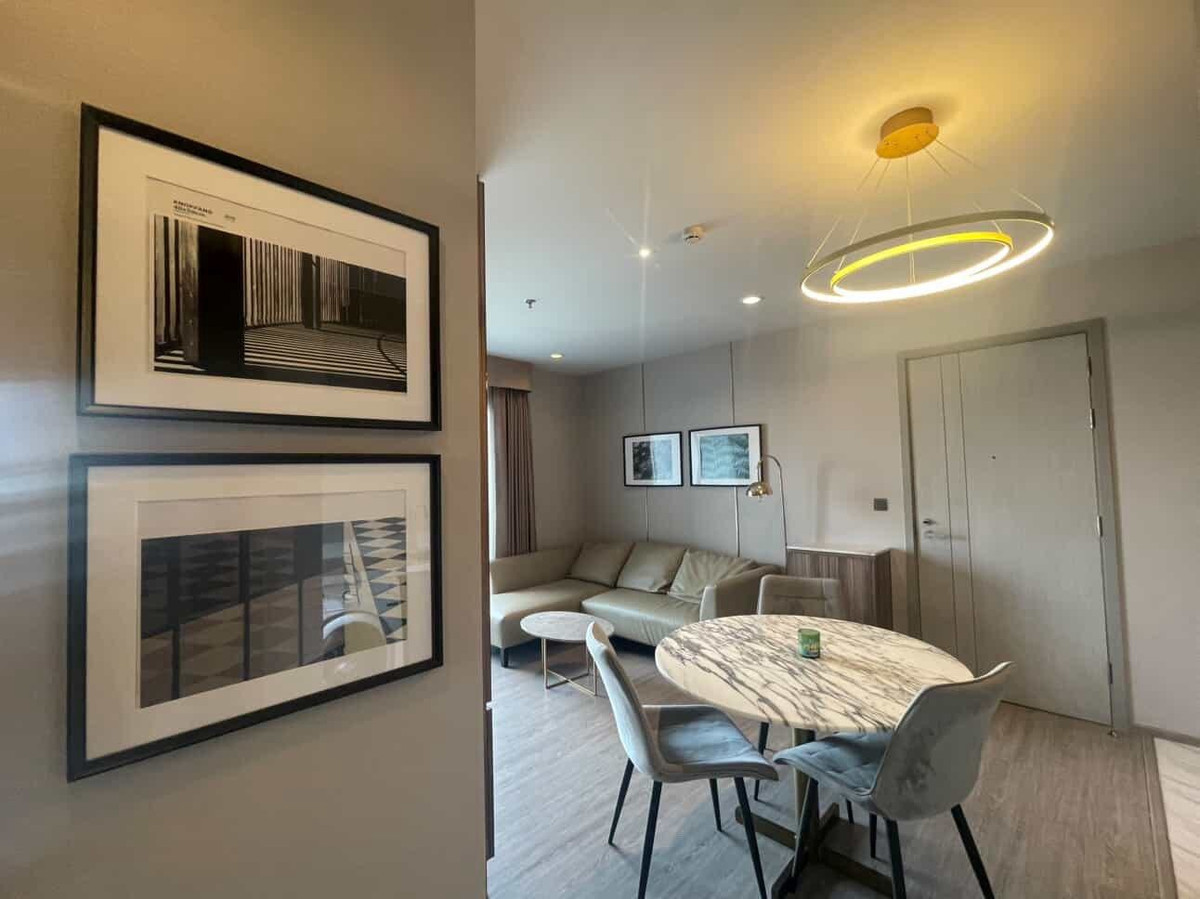 For SaleCondoSukhumvit, Asoke, Thonglor : ✨ GT16081 | Ready for urgent sale, special price, great value at Rhythm Ekkamai, very beautiful room, fully furnished, hard to find price, beautiful number, no extra added!!