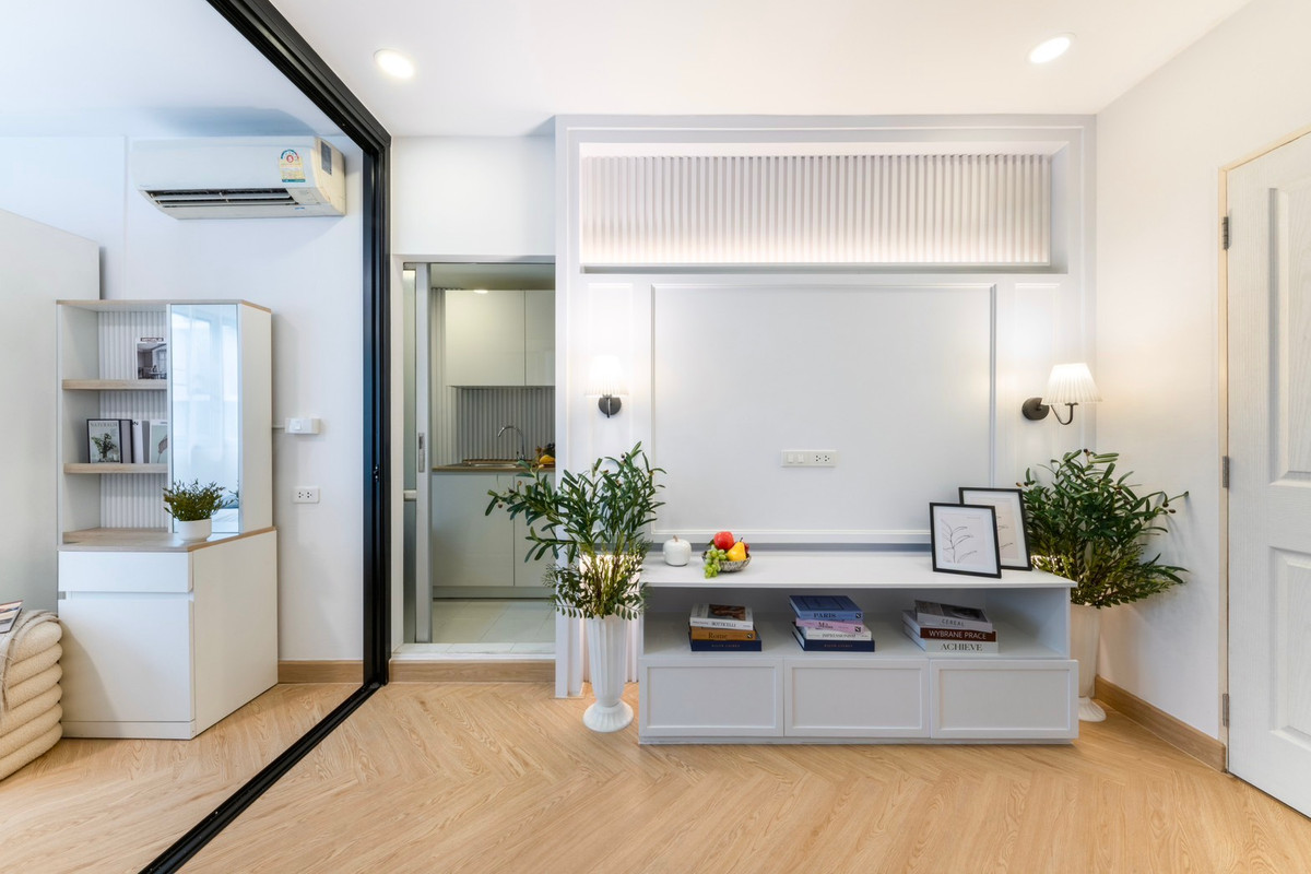 ขายคอนโดนวมินทร์ รามอินทรา : 🟢น็อต อยู่สบาย พร้อมดูแล / วิวสวน วิวสระ / คอนโด Renovate ใหม่สวยๆได้ไปตามภาพ /🟢 ขายคอนโด ดี คอนโด รามอินทรา ใกล้ รถไฟฟ้า มัยลาภ 4xx m