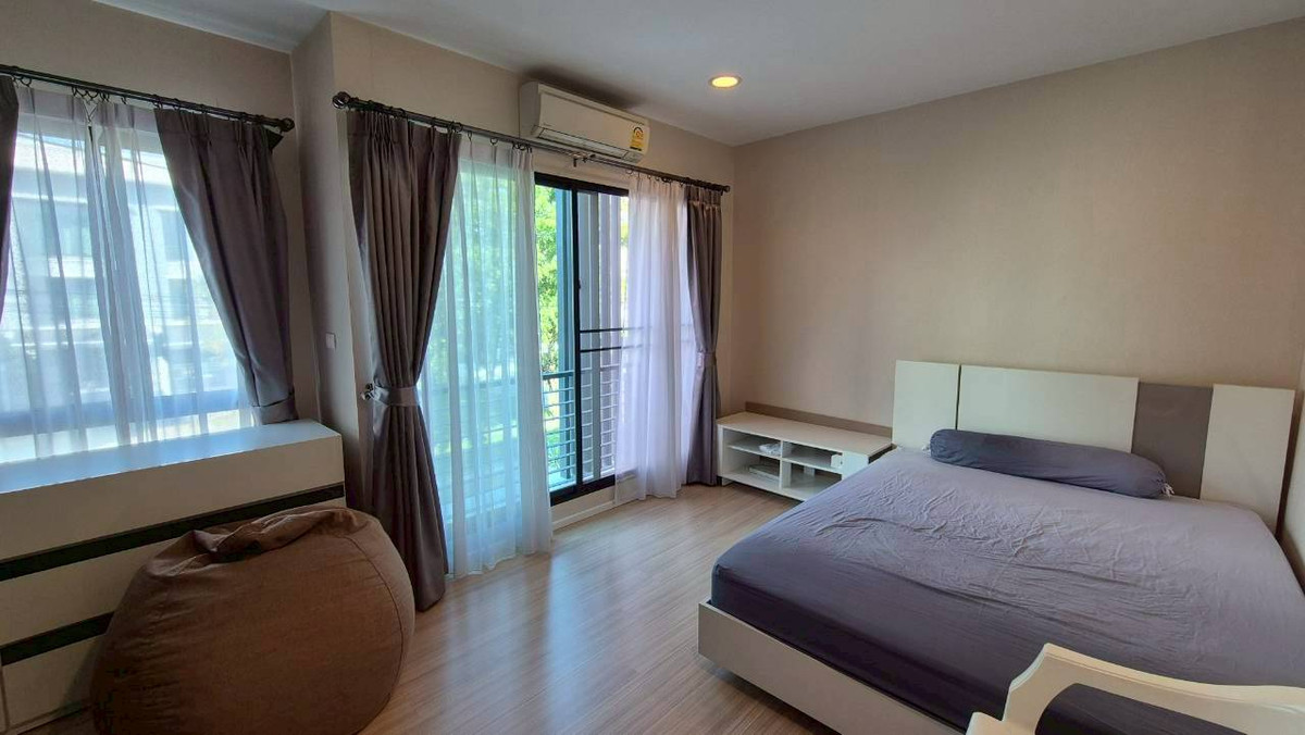 For RentTownhomeRattanathibet, Sanambinna : Townhouse for rent, corner plot, Baan Klang Muang Rattanathibet