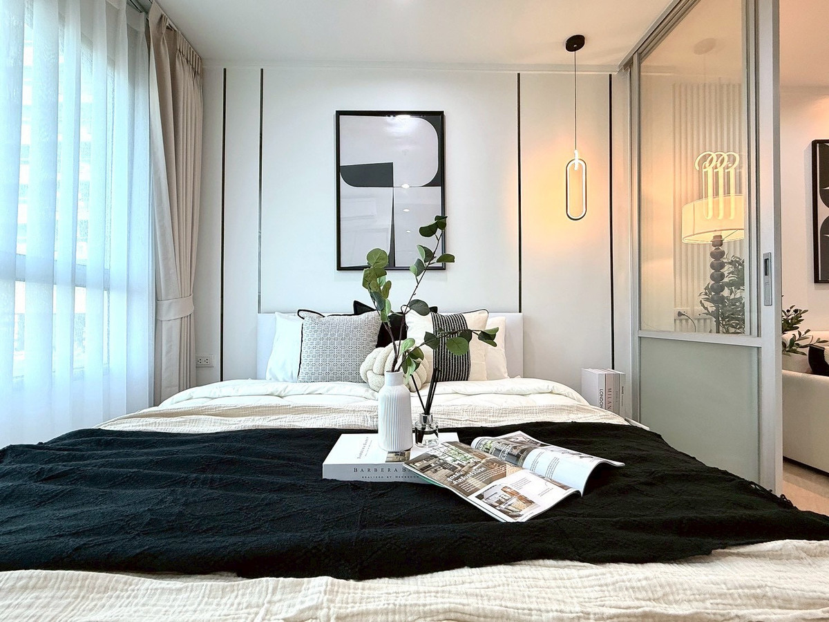 For SaleCondoRama9, Petchburi, RCA : K-6793 BEST DEAL🔥🔥 Urgent sale! Newly decorated room, ready to move in, move your bags in immediately, LPN Park Rama 9, Ratchada.