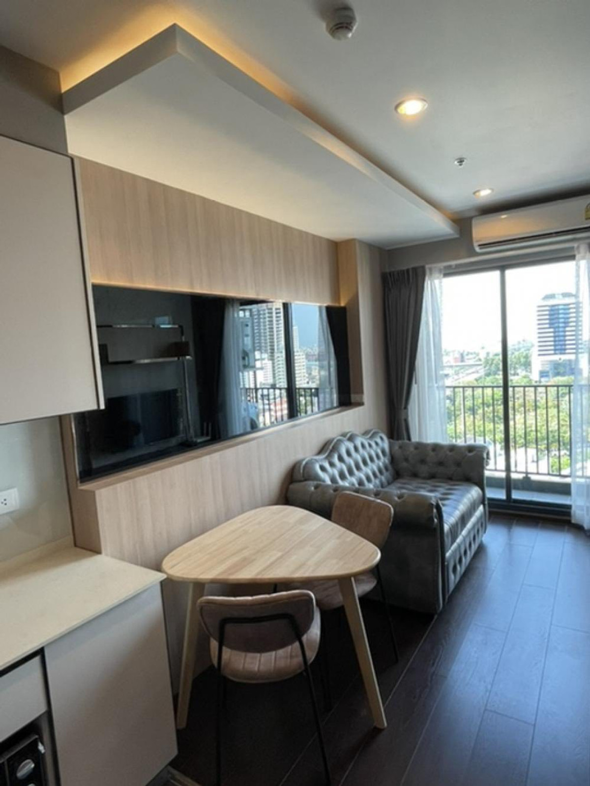 For RentCondoSukhumvit, Asoke, Thonglor : C Ekkamai, beautifully decorated room, ready to move in, 36 sq m. | 19,000/month
