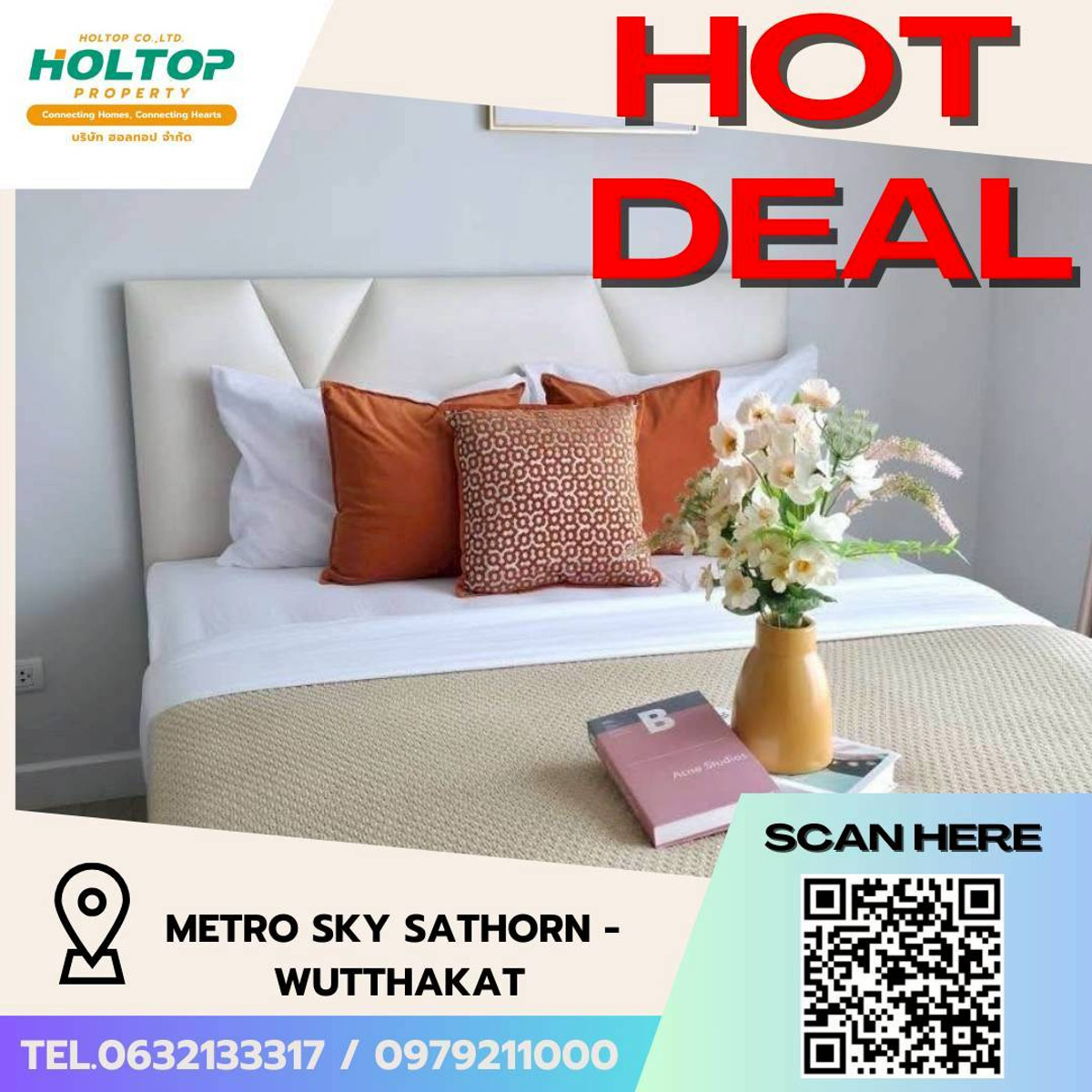 For RentCondoThaphra, Talat Phlu, Wutthakat : #L015🎉 100369 Condo for rent Metro Sky Sathorn - Wutthakat.