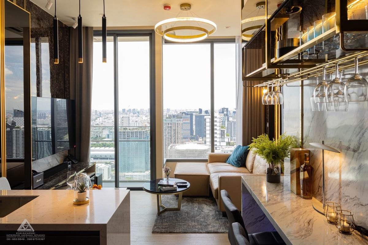 For SaleCondoSukhumvit, Asoke, Thonglor : Owner Post! Condo for sale, Super Luxury, 45th floor, north side.