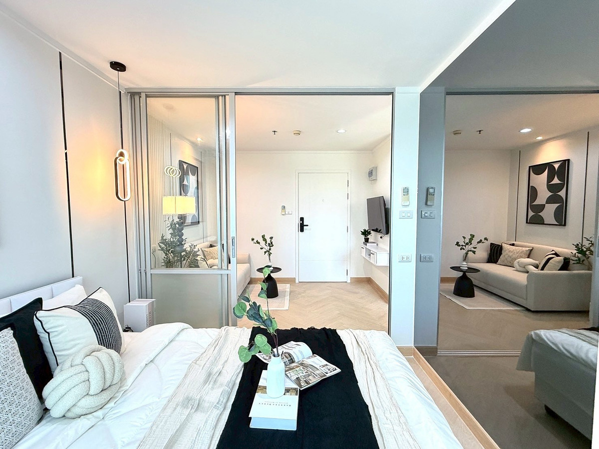 For SaleCondoRama9, Petchburi, RCA : K-6793 BEST DEAL🔥🔥 Urgent sale! Newly decorated room, ready to move in, move your bags in immediately, LPN Park Rama 9, Ratchada.