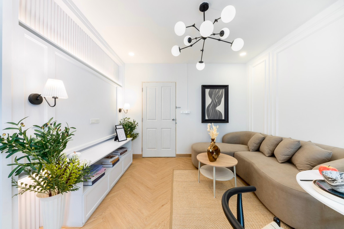 ขายคอนโดนวมินทร์ รามอินทรา : 🟢น็อต อยู่สบาย พร้อมดูแล / วิวสวน วิวสระ / คอนโด Renovate ใหม่สวยๆได้ไปตามภาพ /🟢 ขายคอนโด ดี คอนโด รามอินทรา ใกล้ รถไฟฟ้า มัยลาภ 4xx m