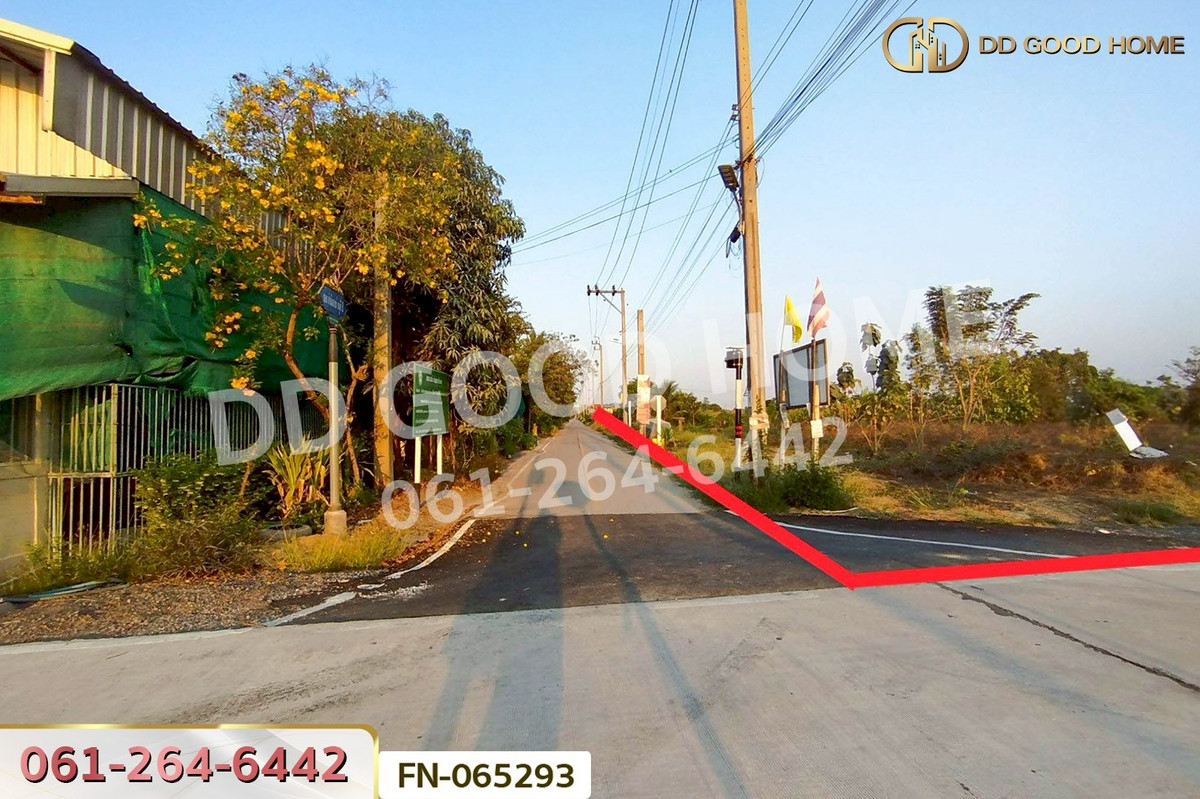 ขายที่ดินนนทบุรี บางใหญ่ บางบัวทอง : FN-065293 ที่ดินบางบัวทอง 4 ไร่ 327.9 ตร.ว. นนทบุรี ใกล้วัดสร้างใหม่ คลองเจ็ก