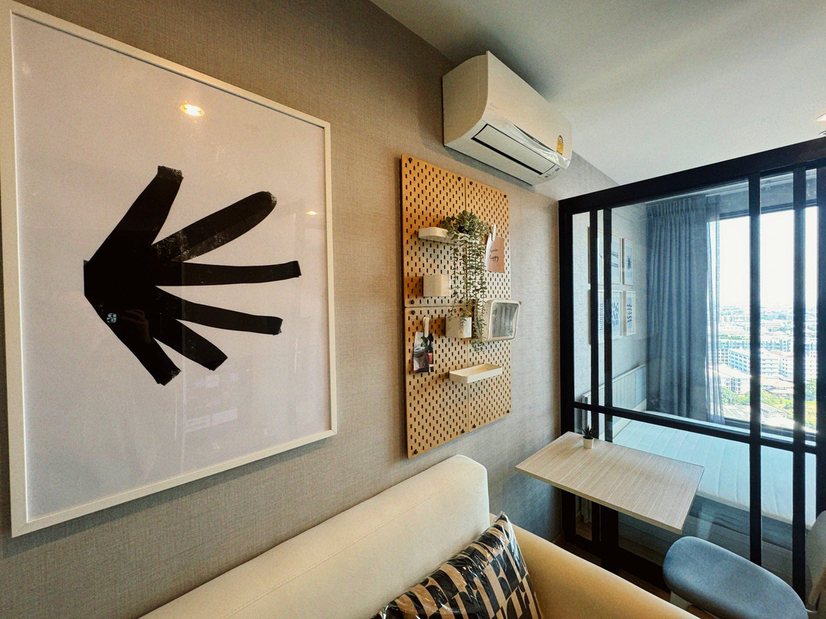 For RentCondoBangna, Bearing, Lasalle : For rent 1 bedroom, 1 bathroom, Adeo Mobi Sukhumvit Eastpoint.