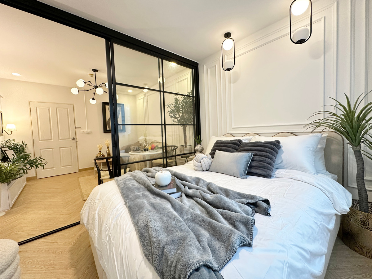 ขายคอนโดนวมินทร์ รามอินทรา : 🟢น็อต อยู่สบาย พร้อมดูแล / วิวสวน วิวสระ / คอนโด Renovate ใหม่สวยๆได้ไปตามภาพ /🟢 ขายคอนโด ดี คอนโด รามอินทรา ใกล้ รถไฟฟ้า มัยลาภ 4xx m