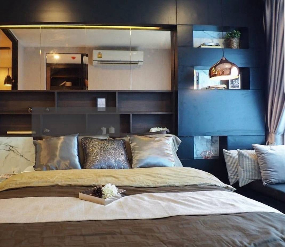 For SaleCondoRama9, Petchburi, RCA : 【SALE】 Life Asoke 🌟Room never rented out, next to MRT Phetchaburi.