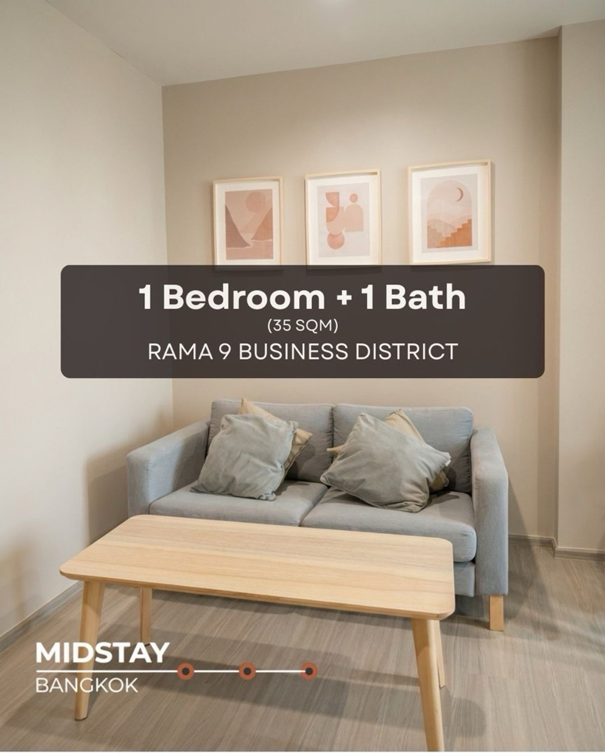 For RentCondoRama9, Petchburi, RCA : for rent ++ Life asoke Rama 9 ( 1 bedroom)