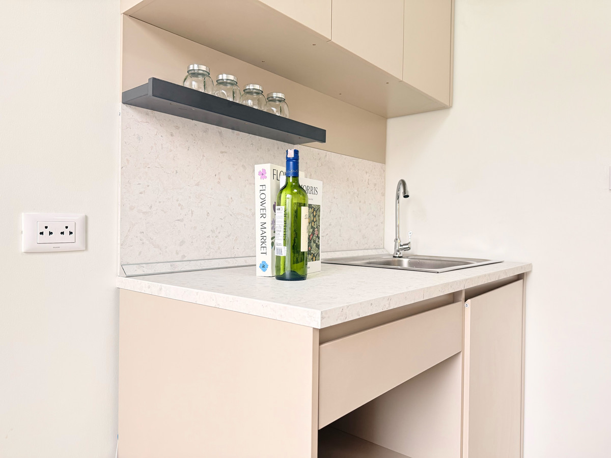 ขายคอนโดลาดพร้าว101 แฮปปี้แลนด์ : ขายห้องตกแต่งใหม่พร้อมอยู่ Plum​ Condo ลาดพร้าว101 ใกล้​เดอะมอลล์บางกะปิ