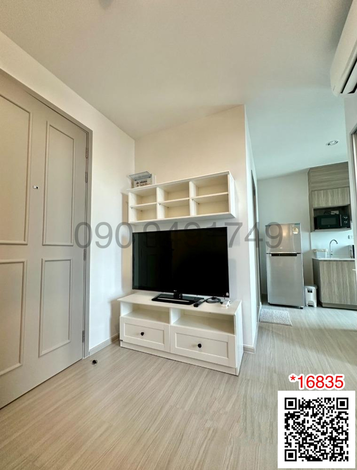 For RentCondoBang kae, Phetkasem : Condo for rent, The Parkland Phetkasem 56, ready to move in, near MRT Phasi Charoen.