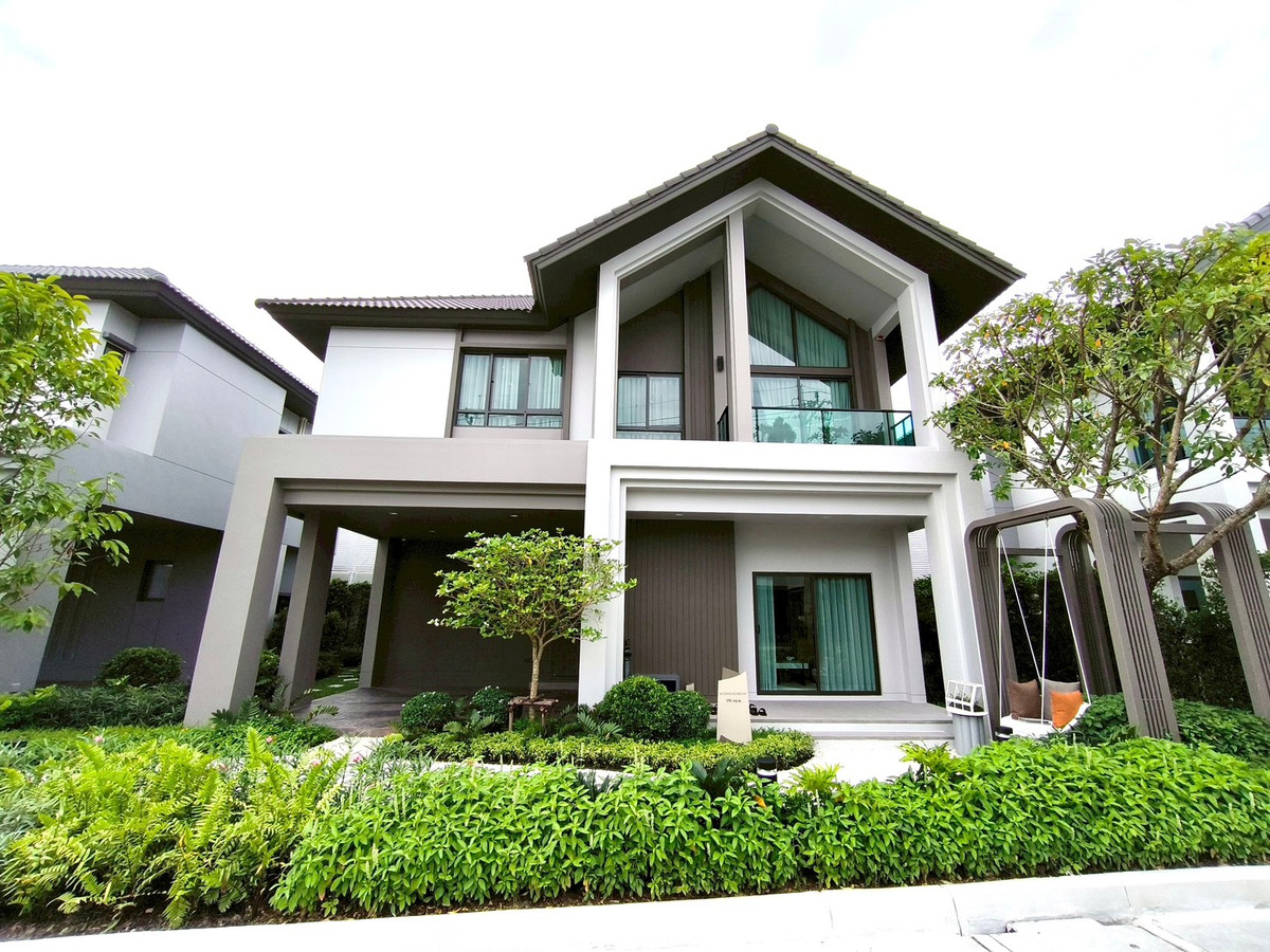 For SaleHouseBangna, Bearing, Lasalle : House for sale Bangkok Boulevard Bangna, 3 bedrooms, 191 sq m, near Mega Bangna.