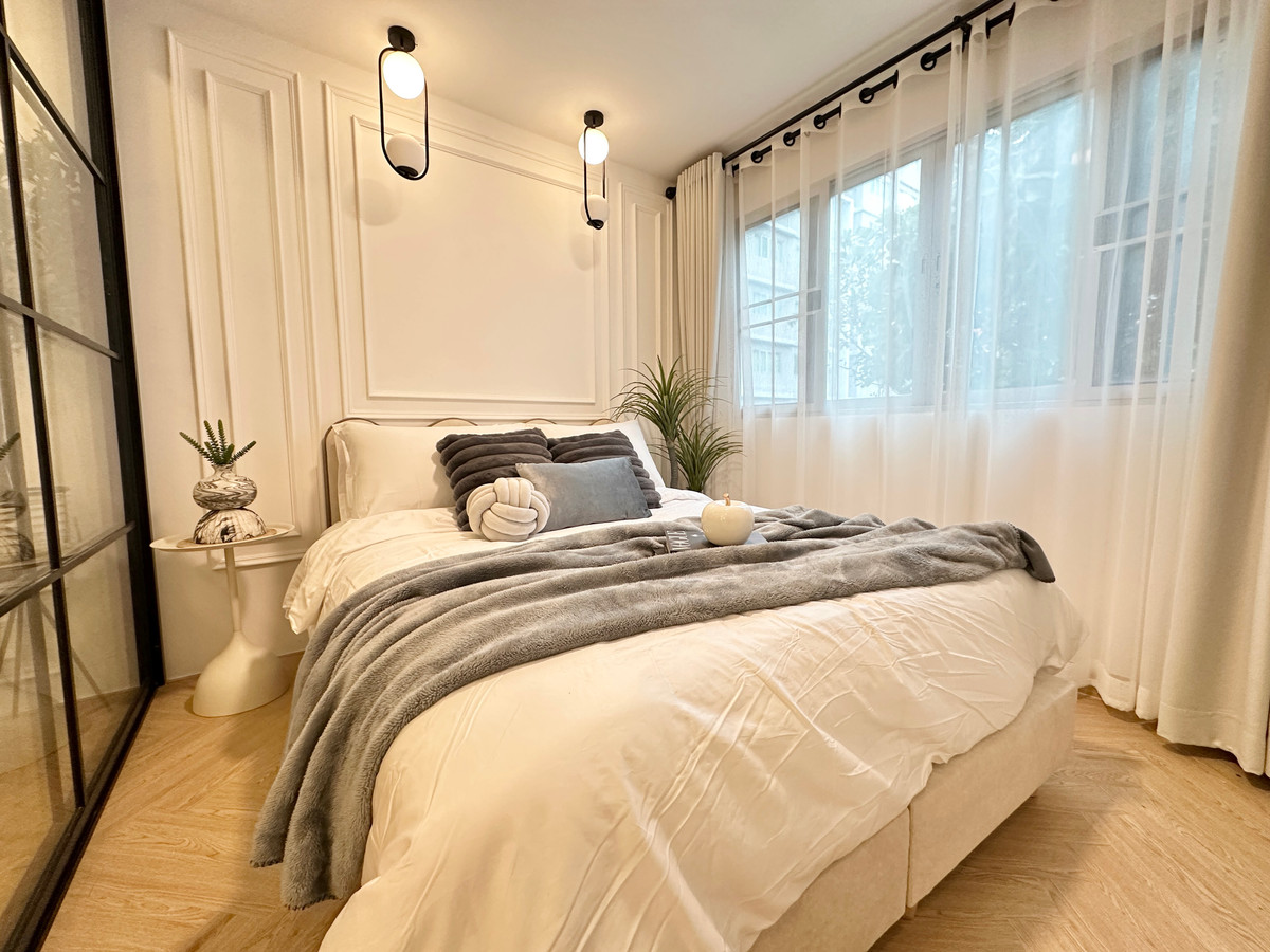 ขายคอนโดนวมินทร์ รามอินทรา : 🟢น็อต อยู่สบาย พร้อมดูแล / วิวสวน วิวสระ / คอนโด Renovate ใหม่สวยๆได้ไปตามภาพ /🟢 ขายคอนโด ดี คอนโด รามอินทรา ใกล้ รถไฟฟ้า มัยลาภ 4xx m