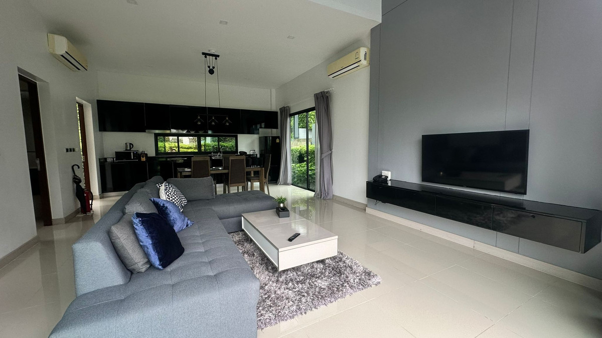 For RentPhuket : Best Price 🔥For rent Utopia Naiharn Pool villa, very beautiful house, very good price, fully furnished, ready to move in, free cleaning 1 time/week.