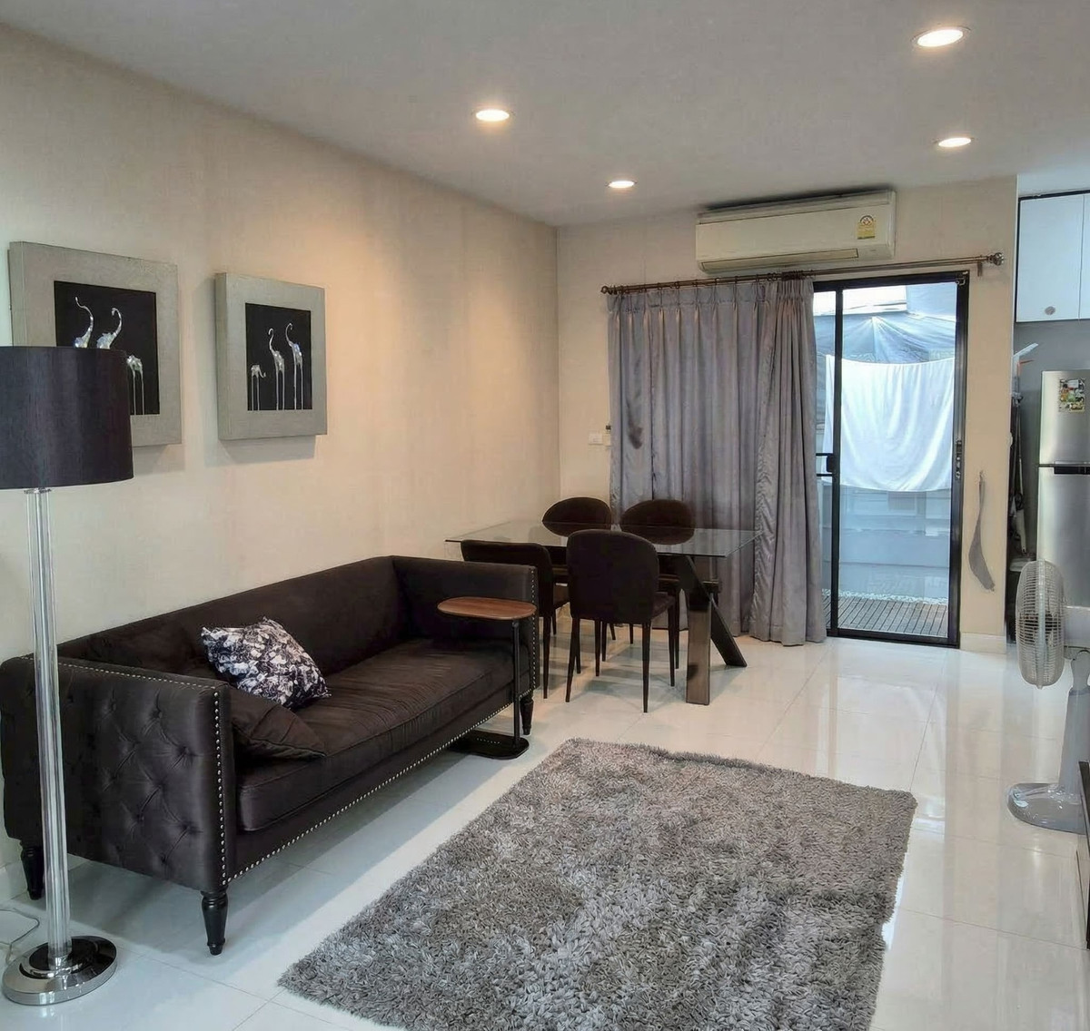 For RentTownhomeRattanathibet, Sanambinna : Townhouse for rent, corner plot, Baan Klang Muang Rattanathibet