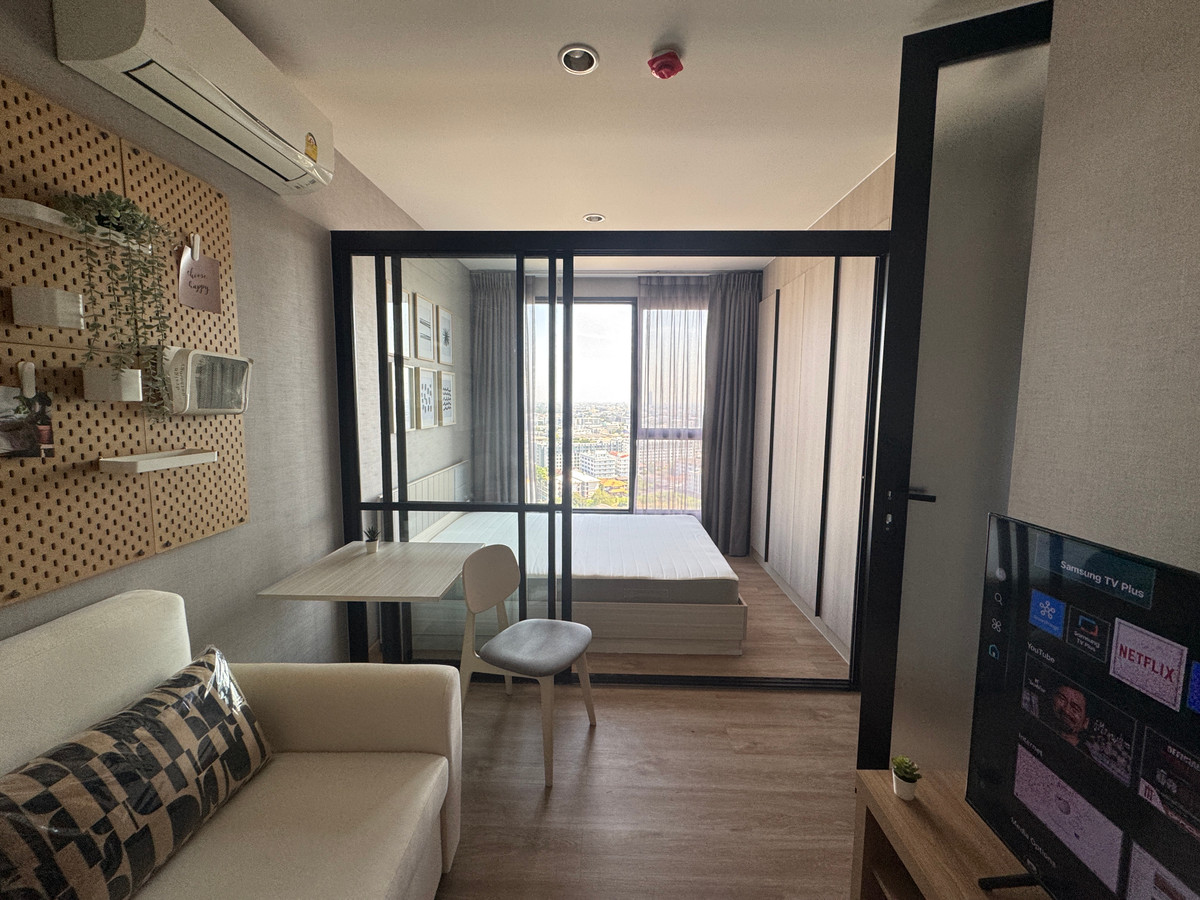 For RentCondoBangna, Bearing, Lasalle : For rent 1 bedroom, 1 bathroom, Adeo Mobi Sukhumvit Eastpoint.