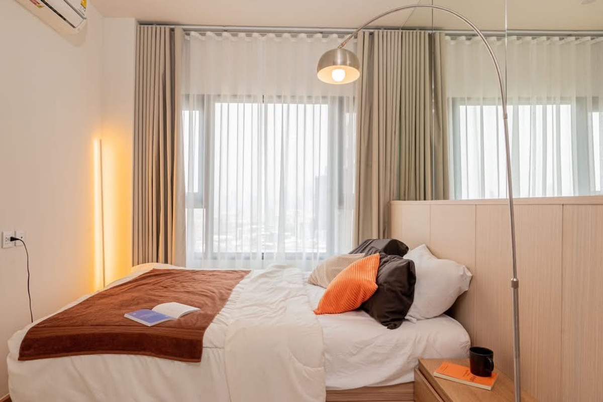 For RentCondoKhlongtoei, Kluaynamthai : LV-C690017 For rent Life Asoke – Rama 4, luxury condo in the heart of Rama 4 – Asoke, 1 bedroom, 1 bathroom, fully furnished, near MRT Queen Sirikit National Convention Center.