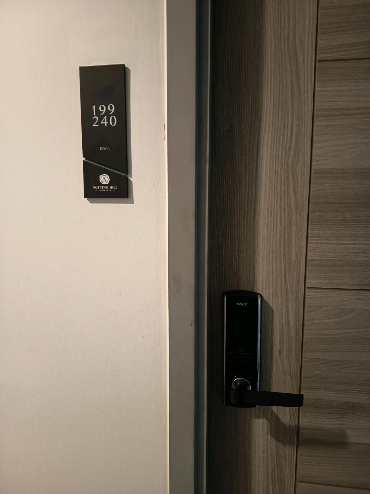 คอนโดบางนา แบริ่ง ลาซาล : น๊อตติ้งฮิลล์ สุขุมวิท105 กว้าง 44.32ตรม. ชั้น3 2นอน 1น้ำ ใกล้ BTS แบริ่ง Notting Hill Sukhumvit 105 2Beds 1Bath near BTS bearing 