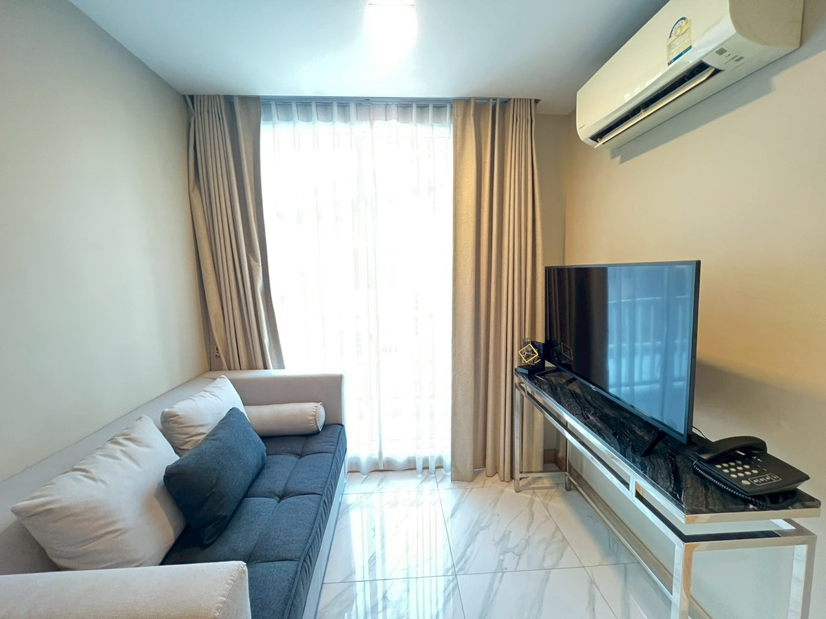 For RentCondoOnnut, Udomsuk : 🔥1 bedroom condo for rent, Bless Residence Ekkamai, new room, cheap price, near BTS