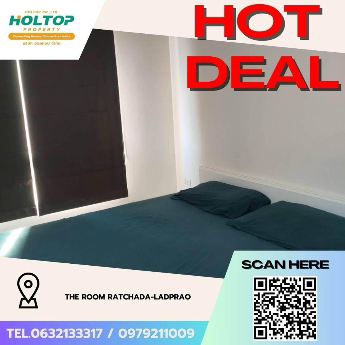 For RentCondoLadprao, Central Ladprao : #Z4926💥 100369 🔥Condo for rent The Room Ratchada-Ladprao (old code S2918)