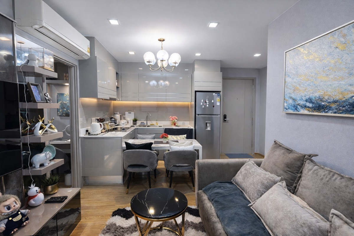 For SaleCondoRattanathibet, Sanambinna : 🔥 Urgent sale! Beautiful room, full river view, The Politan Rive (The Politan Rive), corner room, high floor, Chao Phraya view + city view, very beautiful!