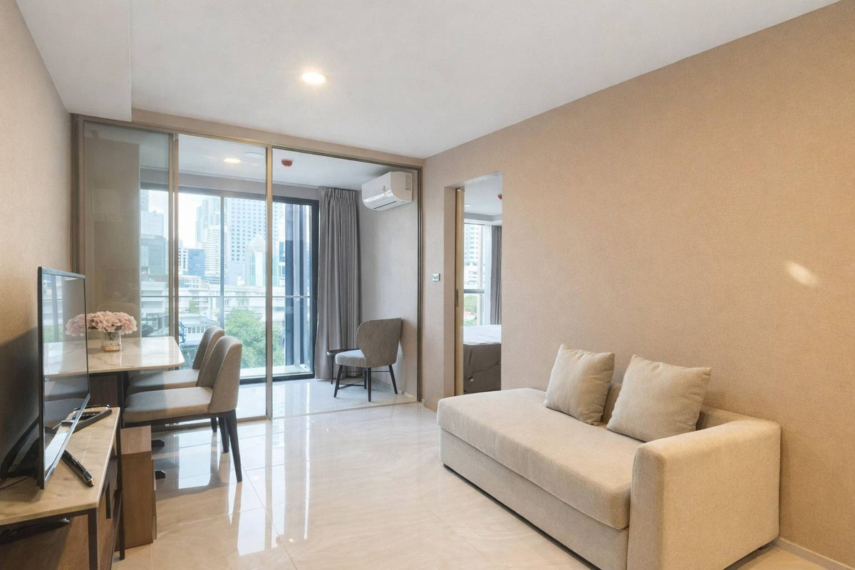 For SaleCondoSukhumvit, Asoke, Thonglor : 96313 - For rent and sale below market price, Walden Asoke project, Low-Rise condo, highly private. On a potential location in the heart of the city In Soi Sukhumvit 23