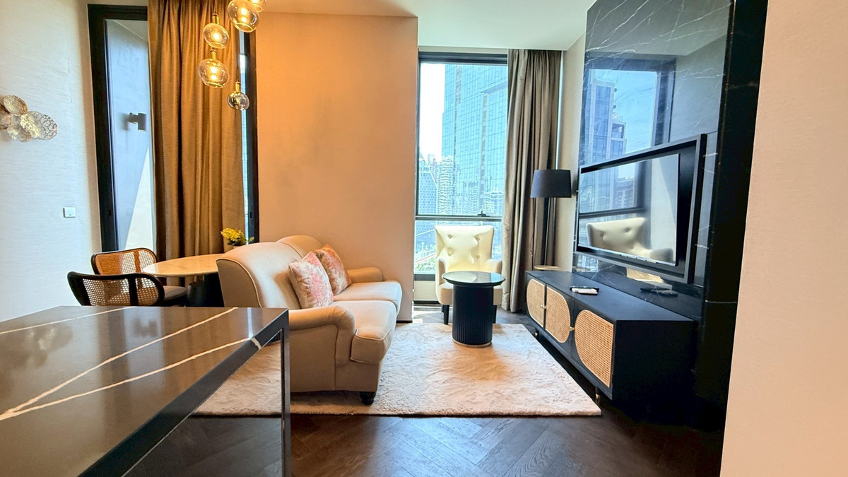 For RentCondoSukhumvit, Asoke, Thonglor : Condo for rent: The Esse 36, beautiful and new 1-bedroom unit, fully furnished, near BTS Thonglor. Special price.