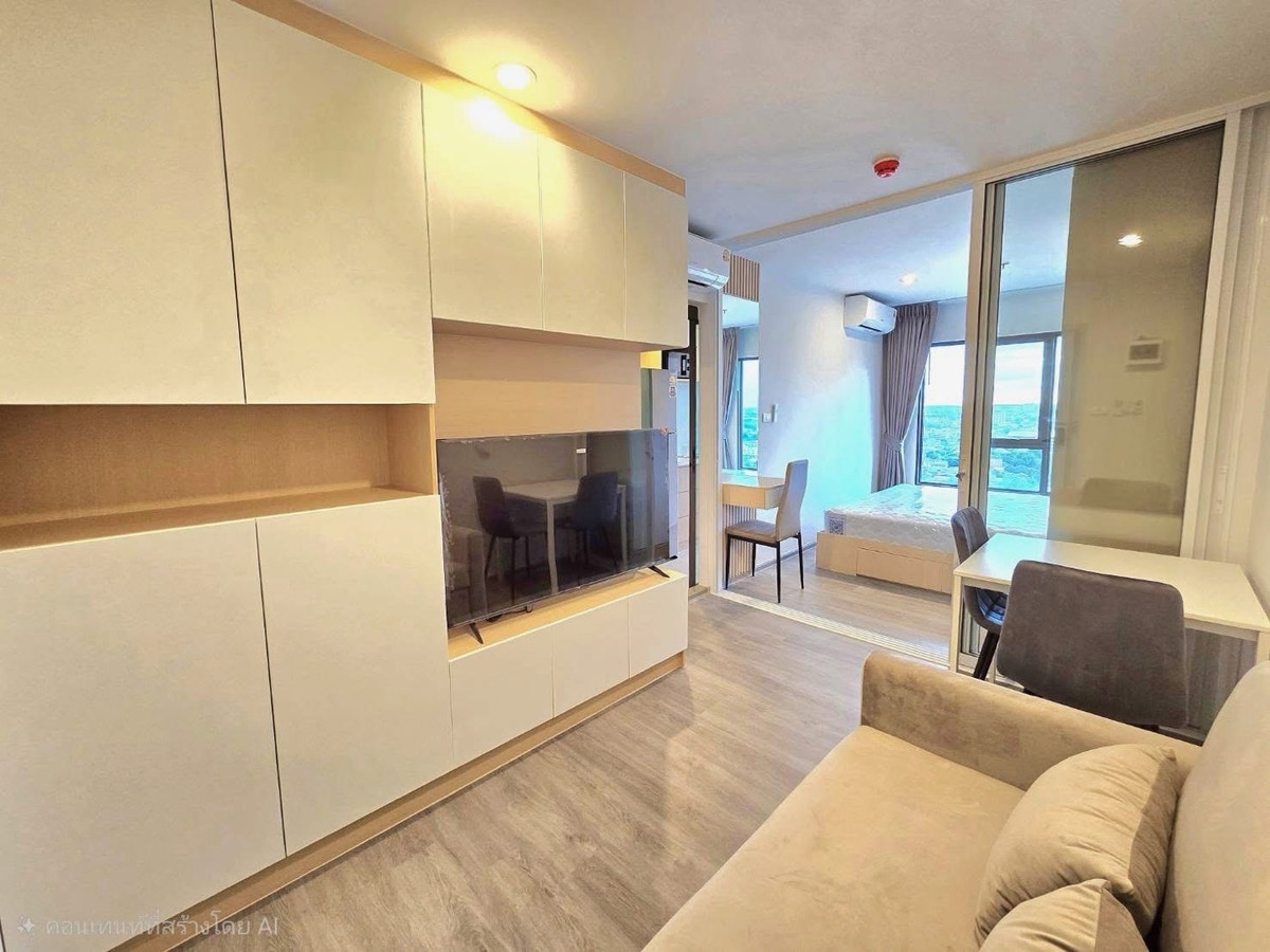 For RentCondoThaphra, Talat Phlu, Wutthakat : 🩷🏠 Condo for rent, Regent Home Wutthakat, building 🅰️ 21st floor, size 26 sq m., south side, good wind, not hot. line