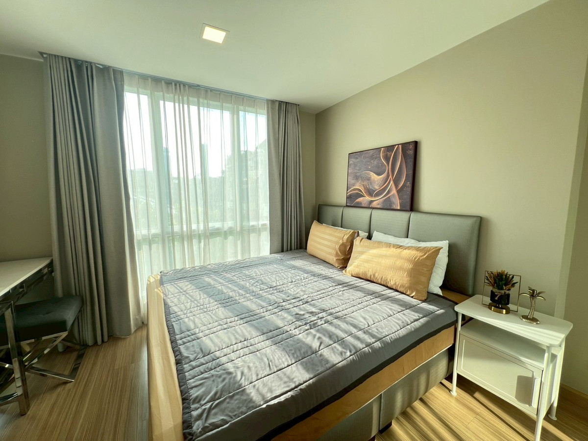 For RentCondoOnnut, Udomsuk : For rent, 2 bedrooms, large room, special price, Bless Residence Ekkamai, new room, near BTS.