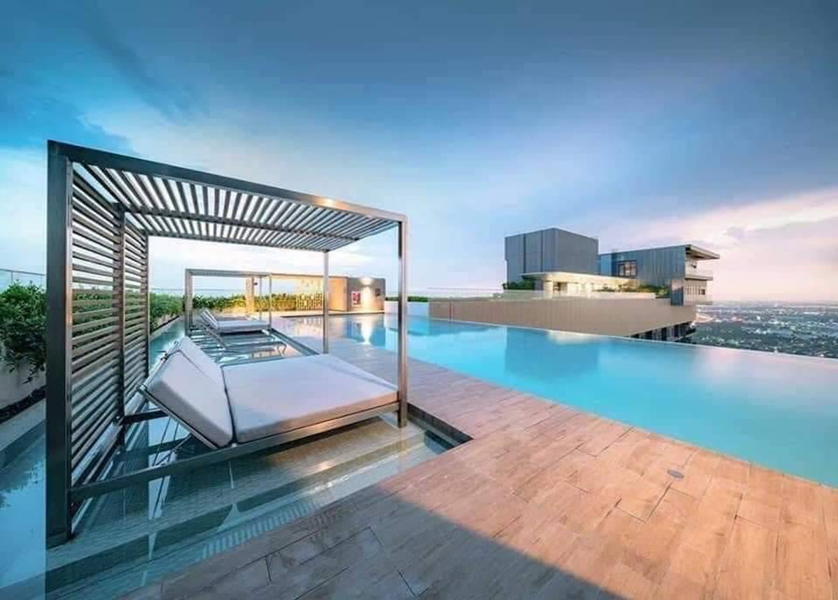 For SaleCondoRattanathibet, Sanambinna : 🔥 Urgent sale! Beautiful room, full river view, The Politan Rive (The Politan Rive), corner room, high floor, Chao Phraya view + city view, very beautiful!