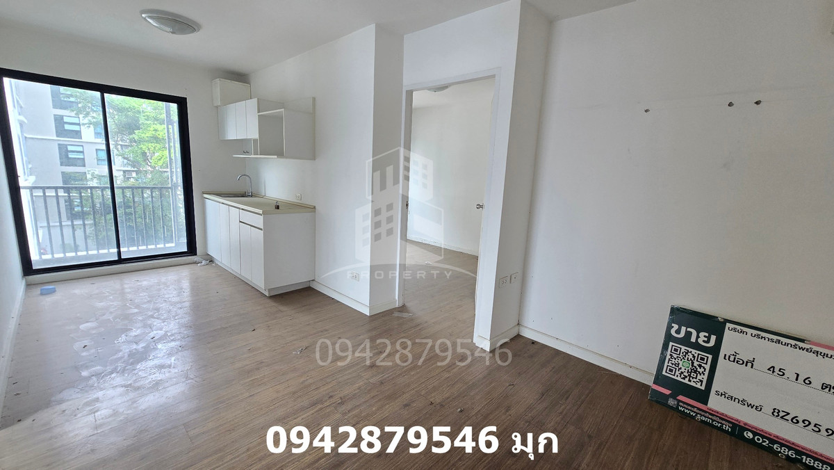 ขายคอนโดบางแค เพชรเกษม : ขายไอคอนโด เพชรเกษม 39  ขนาด 45 ตรม 2 นอน ชั้น 4 ตึก B