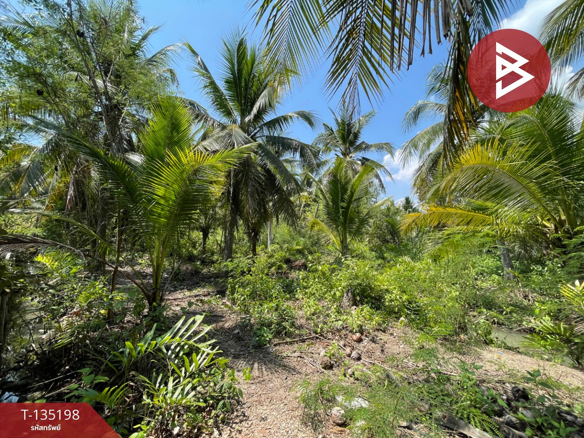 For SaleLandSamut Songkhram : Land for sale, area 1 ngan 2.7 sq m, Khlong Khen, Samut Songkhram