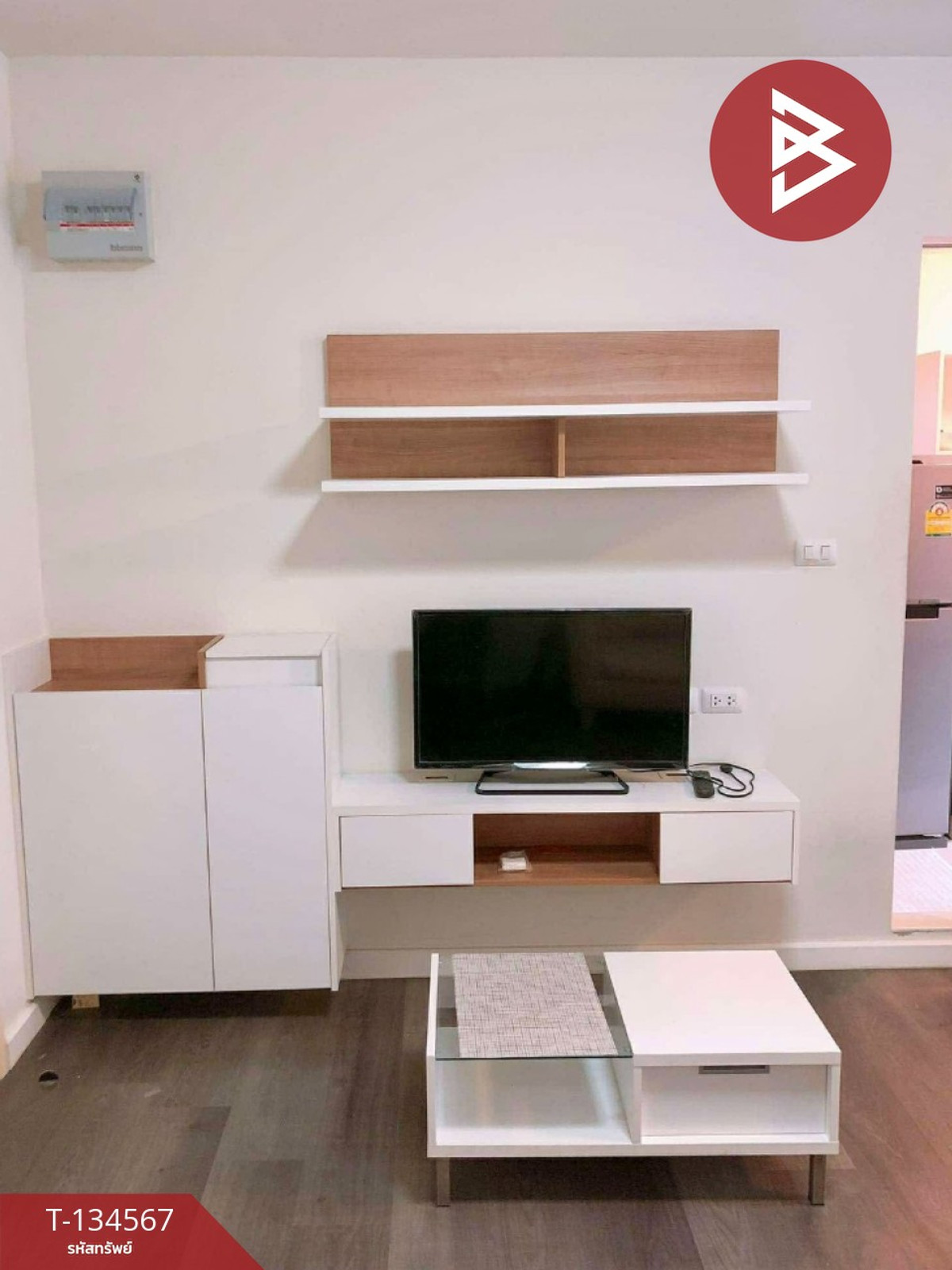 For SaleCondoPattaya, Bangsaen, Chonburi : Condo for sale, Dcondo Campus Resort Bangsaen project, Chonburi.