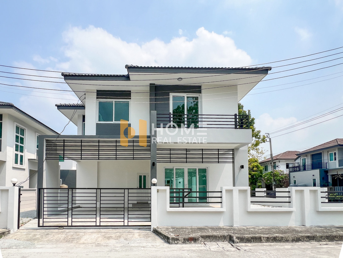 For SaleHouseLadkrabang, Suwannaphum Airport : Benyapha Casa Waonwaen - Rama 9 / 3 Bedrooms (FOR SALE) BZD152