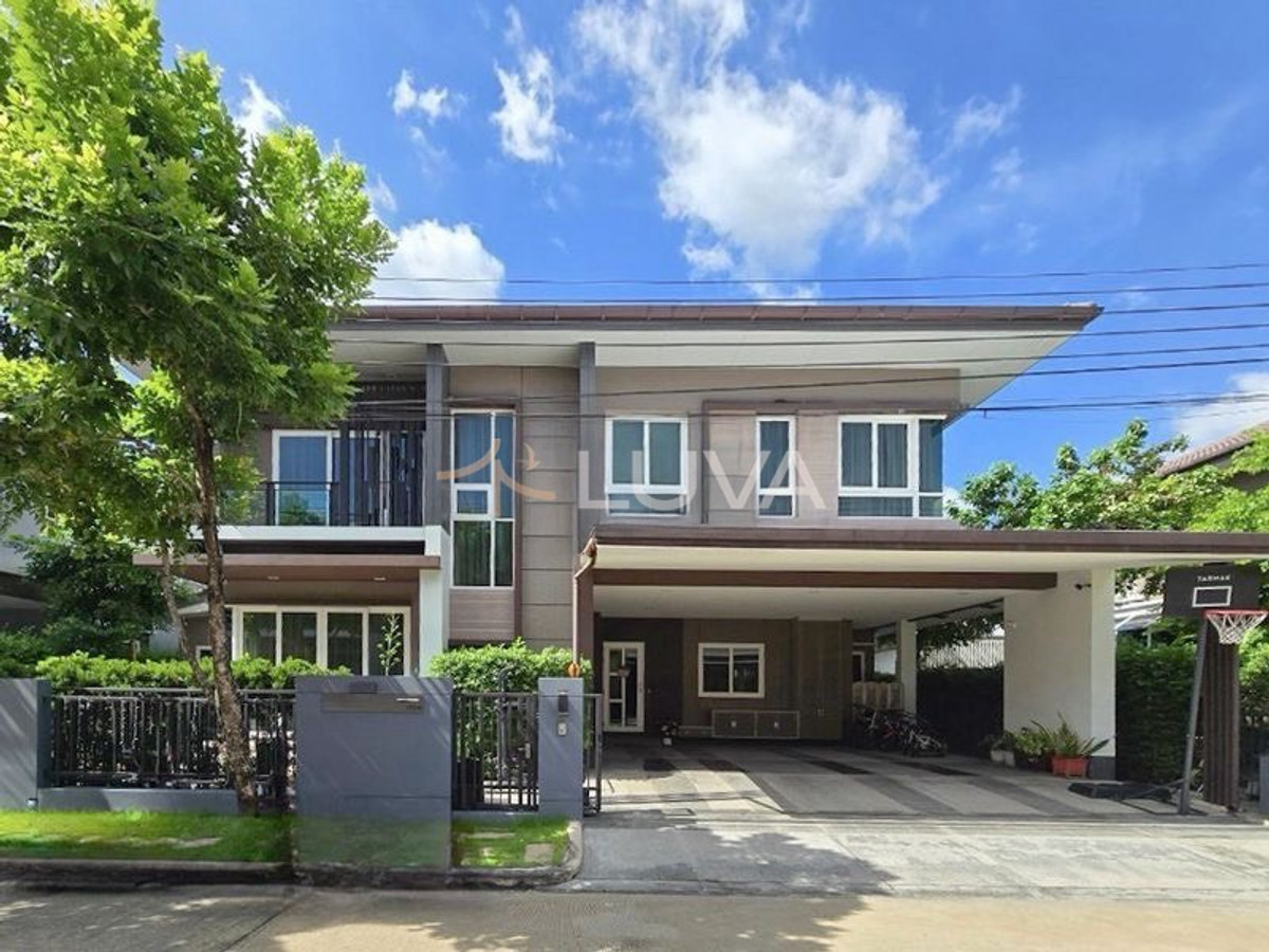 For SaleHouseBangna, Bearing, Lasalle : Laddarom Bangna: Laddarom Bangna, beautiful like a model home. Fully furnished, ready to move in!! - BN70