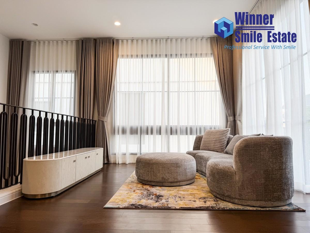 ให้เช่าบ้านเกษตรศาสตร์ รัชโยธิน : Private Luxury house Narasiri Phahon Watcharaphol 4BR fully furnished