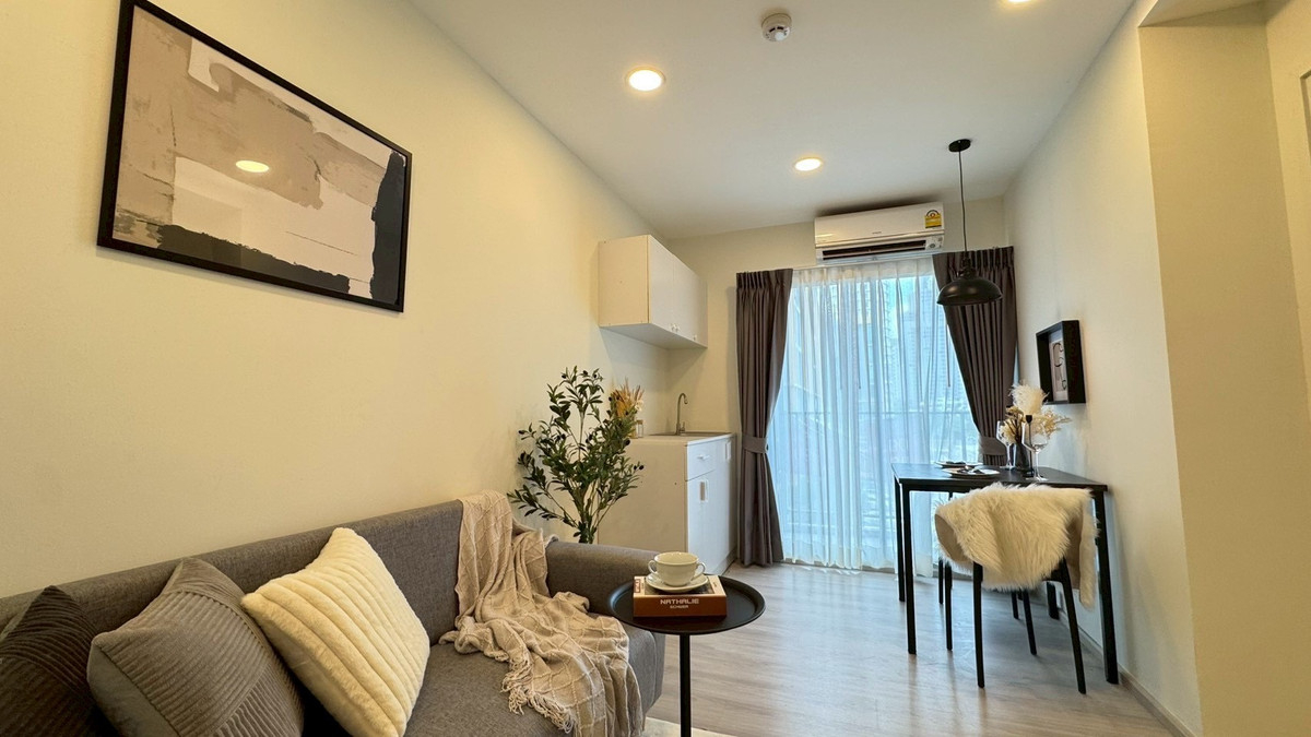 ขายคอนโดรามคำแหง หัวหมาก : K-6792  BEST DEAL🔥🔥  พลัมคอนโด รามคำแหง 60 อินเตอร์เชนต์ ห้องสวย ตกแต่งใหม่