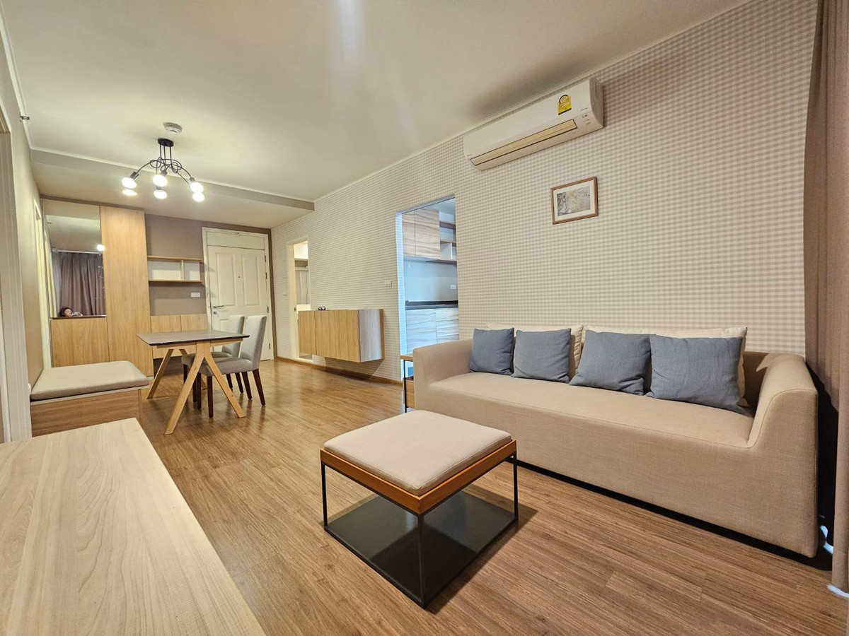 For RentCondoRama3 (Riverside),Satupadit : For rent 2 bedrooms, 1 bathroom, U Delight Residence Riverfront Rama 3.