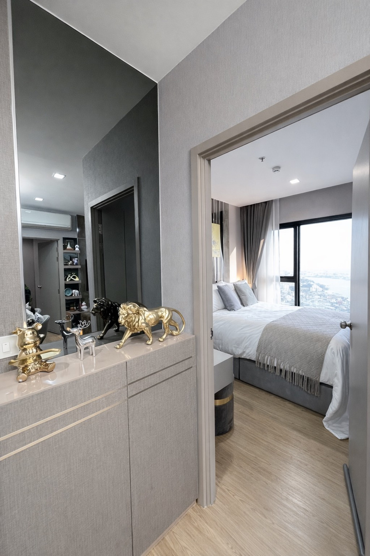 For SaleCondoRattanathibet, Sanambinna : 🔥 Urgent sale! Beautiful room, full river view, The Politan Rive (The Politan Rive), corner room, high floor, Chao Phraya view + city view, very beautiful!