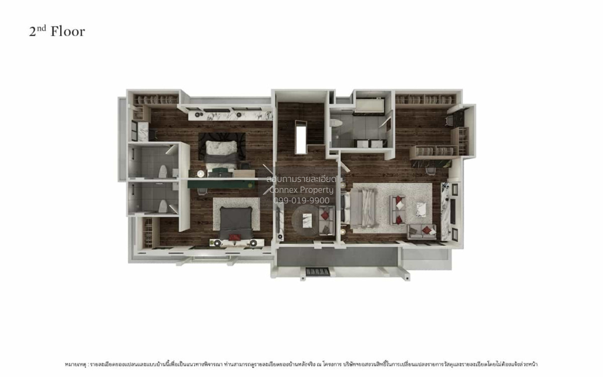 For SaleHouseNonthaburi, Bang Yai, Bangbuathong : [1st hand house for sale] Bangkok Boulevard Westgate Station, 2-story luxury detached house near MRT Bang Yai Market.