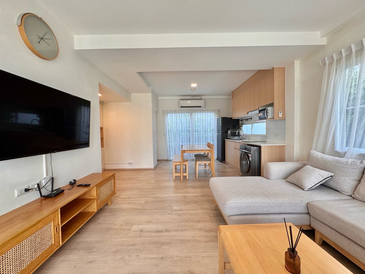 ให้เช่าทาวน์โฮมบางนา แบริ่ง ลาซาล : 💥ForRent💥Indy2 Bangna Ramkhamhang2 🏡 Near Mega Bangna ‼️Corner House ⭐️ Private Garden 🌳 Ready to move in ‼️  Fully Furnished ✨