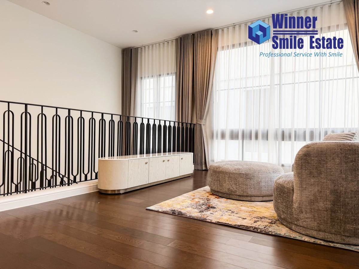 ให้เช่าบ้านเกษตรศาสตร์ รัชโยธิน : Private Luxury house Narasiri Phahon Watcharaphol 4BR fully furnished